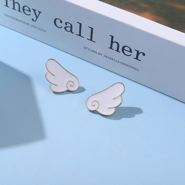 european cartoon white angle wings shape brooches lovers alloy wing lapel pins valentine's day gift sweater backpack clothes badges acc, Gray
european cartoon white angle wings shape brooches lovers alloy wing lapel pins valentine's day gift sweater backpack clothes badges acc, Gray