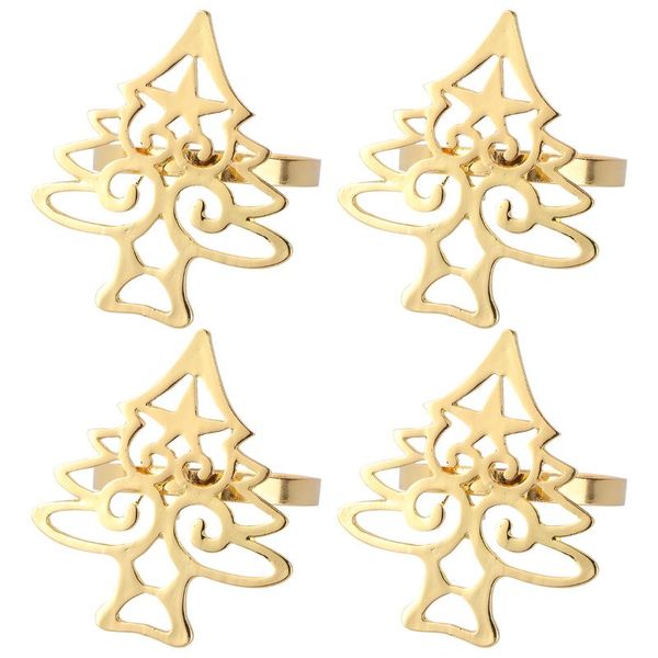 napkin rings 4pcs christmas tree ring holders alloy buckles clasps xmas wedding party banquet table decoration
napkin rings 4pcs christmas tree ring holders alloy buckles clasps xmas wedding party banquet table decoration