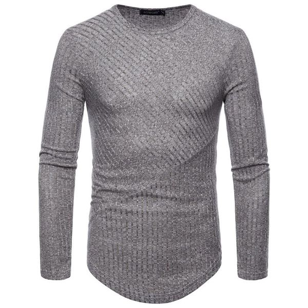 men's t-shirts nice men round neck knitting t-shirt casual cotton long-sleeved slim t shirts for autumn winter, White;black
men's t-shirts nice men round neck knitting t-shirt casual cotton long-sleeved slim t shirts for autumn winter, White;black