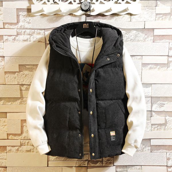 2021 autumn without sleeves jacket down thick warm vest with hood quilted jackets plus size 5xl 6xl 7xl 8xl dyv5, Black;white
2021 autumn without sleeves jacket down thick warm vest with hood quilted jackets plus size 5xl 6xl 7xl 8xl dyv5, Black;white