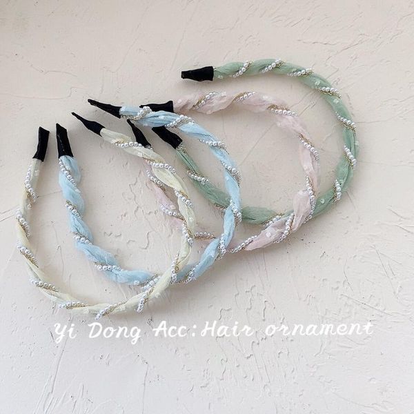 hair accessories fashion women pearl chain solid color headbands girl's headwear
hair accessories fashion women pearl chain solid color headbands girl's headwear
