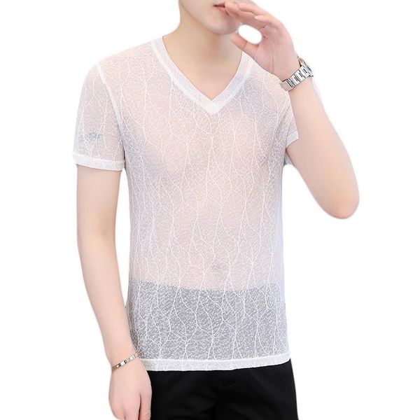 men's t-shirts hollow breathable fast drying casual slim short sleeved tees summer 2021 high-quality soft smooth v-neck t shirt men m-, White;black
men's t-shirts hollow breathable fast drying casual slim short sleeved tees summer 2021 high-quality soft smooth v-neck t shirt men m-, White;black
