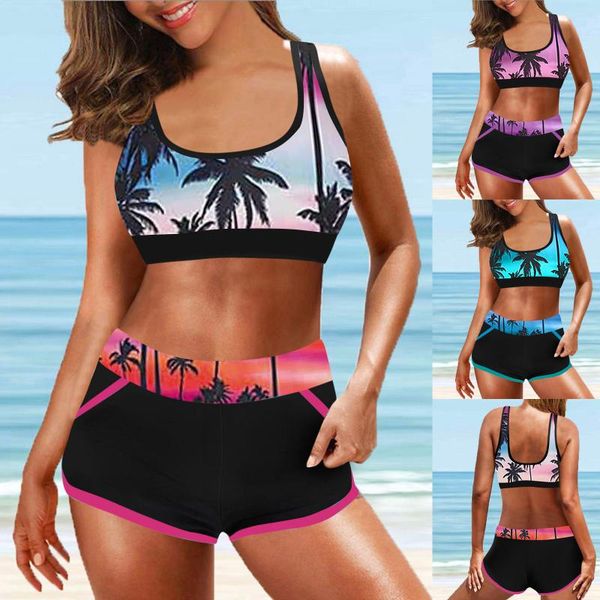 women's swimwear high waist flower swimsuit 2021 women print floral bikini set push up bathing suit beachwear biquinis two-piece, White;black
women's swimwear high waist flower swimsuit 2021 women print floral bikini set push up bathing suit beachwear biquinis two-piece, White;black