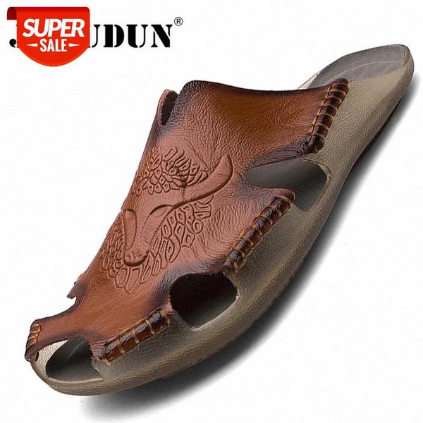 summer genuine leather men's sandals classic breathable slip-on sandals men casual beach shoes outdoor slippers plus size 38-48 #ym8q, Black
summer genuine leather men's sandals classic breathable slip-on sandals men casual beach shoes outdoor slippers plus size 38-48 #ym8q, Black