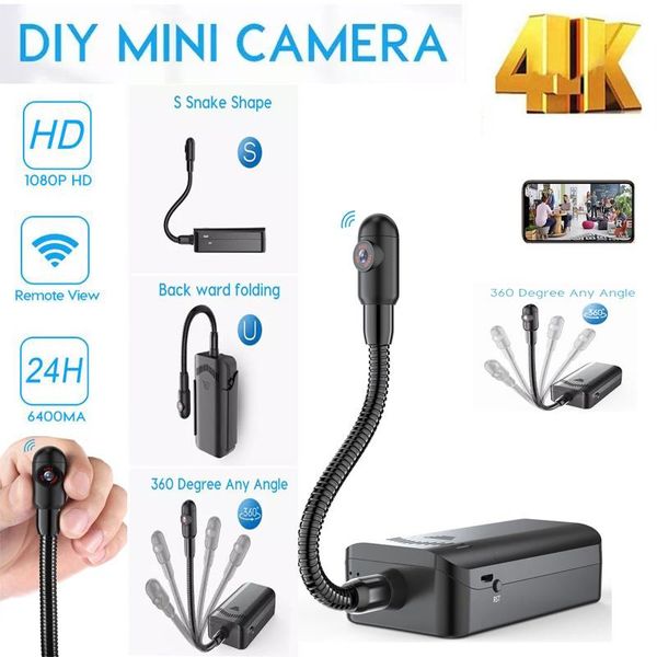 mini cameras 4k hd wireless wifi diy camera mobile phone remote surveillance camcorder night vision motion detection security dv/dvr body ca
mini cameras 4k hd wireless wifi diy camera mobile phone remote surveillance camcorder night vision motion detection security dv/dvr body ca