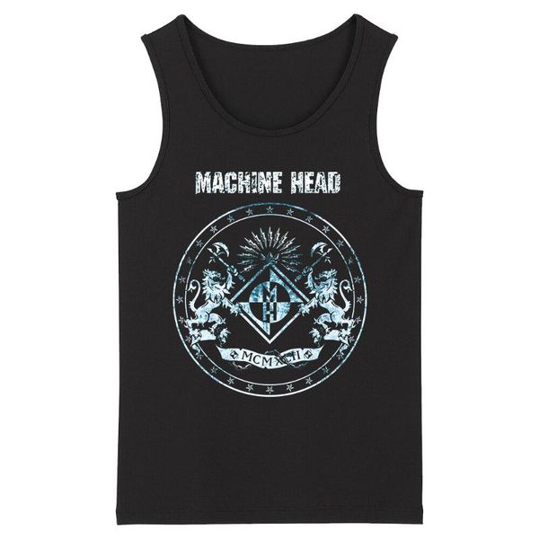 bloodhoof machine head alternative metal heavy metal o-neck men' tank asian size, White;black
bloodhoof machine head alternative metal heavy metal o-neck men' tank asian size, White;black