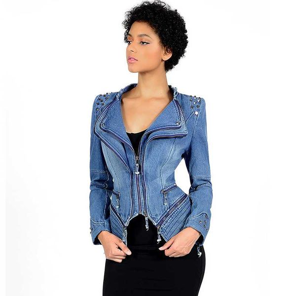 autumn luxury vintage girls slim denim jacket woman jeans biker coat plus size 6xl, Black;brown
autumn luxury vintage girls slim denim jacket woman jeans biker coat plus size 6xl, Black;brown