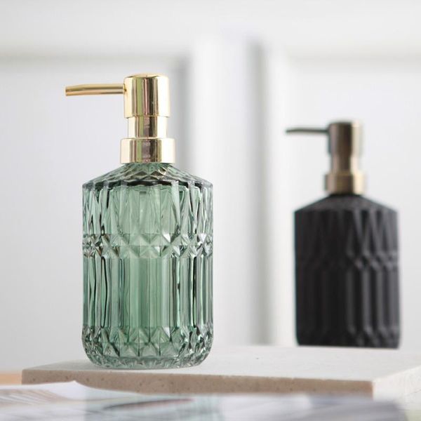390ml soap dispenser chic glass empty bottle home l bathroom conditioner hand soap shampoo bottle detergent container wf
390ml soap dispenser chic glass empty bottle home l bathroom conditioner hand soap shampoo bottle detergent container wf