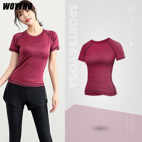 running jerseys woyyho women quick dry shirt,breathable round neck outdoor sports exercises yoga t-shirts,slim gym fitness short sleeve, Black;blue
running jerseys woyyho women quick dry shirt,breathable round neck outdoor sports exercises yoga t-shirts,slim gym fitness short sleeve, Black;blue