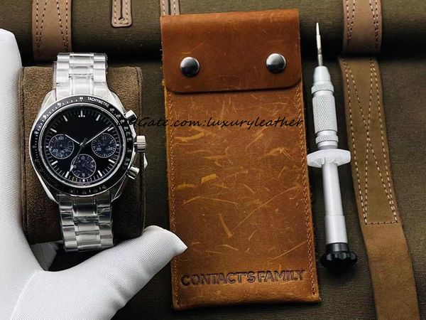 tws factory men's multi-function watch automatic timing machine 7750 movement size 40 mm sapphire glass pure steel quality, Slivery;brown
tws factory men's multi-function watch automatic timing machine 7750 movement size 40 mm sapphire glass pure steel quality, Slivery;brown