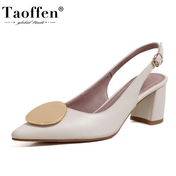 taoffen new women high heel shoes real leather buckle thick heel women shoes fashion cool ladies size 33-43, Black
taoffen new women high heel shoes real leather buckle thick heel women shoes fashion cool ladies size 33-43, Black