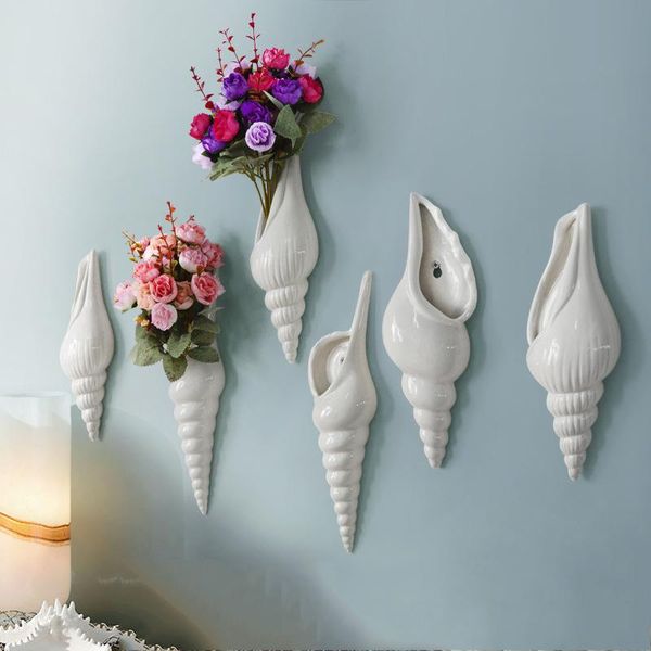 vases european ceramic three-dimensional conch wall decorative vase flower artifact creative background decoration crafts
vases european ceramic three-dimensional conch wall decorative vase flower artifact creative background decoration crafts
