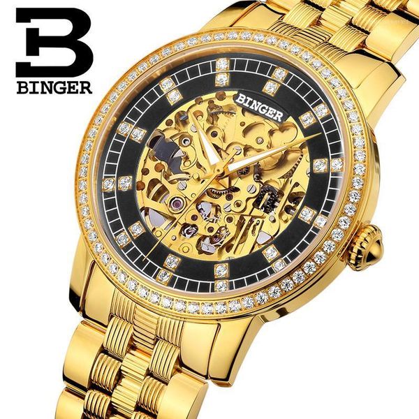 switzerland binger watch men miyota automatic mechanical movement watches sapphire waterproof clock b5051g2 wristwatches, Slivery;brown
switzerland binger watch men miyota automatic mechanical movement watches sapphire waterproof clock b5051g2 wristwatches, Slivery;brown