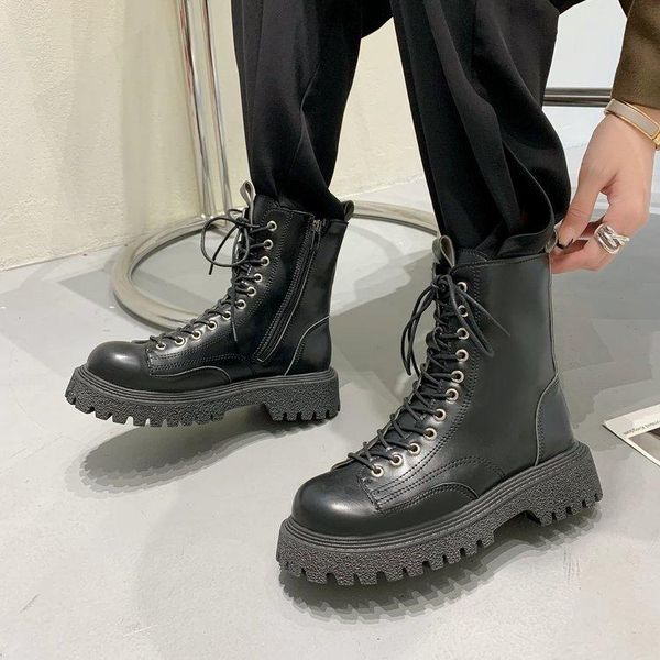 boots winter lady shoes zipper boots-women round toe 2021 autumn rubber rock elegant mid calf low casual riding cotton fabric ro, Black 
boots winter lady shoes zipper boots-women round toe 2021 autumn rubber rock elegant mid calf low casual riding cotton fabric ro, Black
