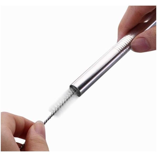100pcs stainless steel straw steel drinking straws 8.5" reusable eco metal drinking straw bar drinks tool cleaning b jllmyp soif
100pcs stainless steel straw steel drinking straws 8.5" reusable eco metal drinking straw bar drinks tool cleaning b jllmyp soif