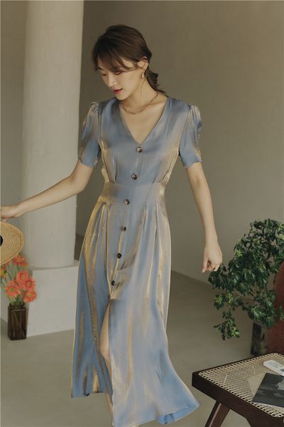 2021 new reflective long midi women v neck tunic asymmetrical button short sleeve flowy ladies summer 3j8z, Black;gray
2021 new reflective long midi women v neck tunic asymmetrical button short sleeve flowy ladies summer 3j8z, Black;gray