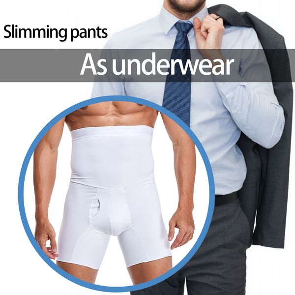 mens tummy control shapewear shorts high waist slimming anti-curling underwear body shaper seamless compression boxer brief, Black
mens tummy control shapewear shorts high waist slimming anti-curling underwear body shaper seamless compression boxer brief, Black