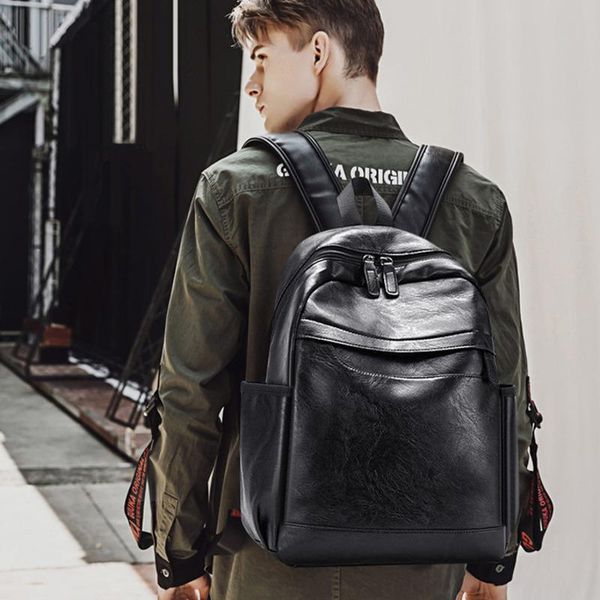 backpack men's leather travel multi bag male college style fashion large capacity shoolbag for boys men lapmochila
backpack men's leather travel multi bag male college style fashion large capacity shoolbag for boys men lapmochila