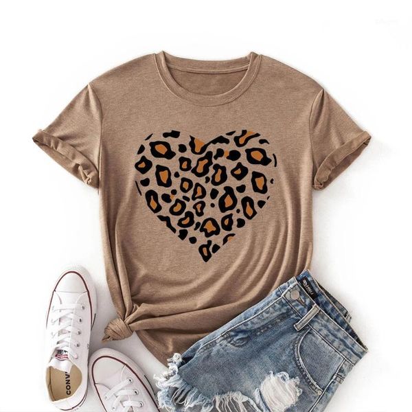 leopard love heart print women couple t shirt fashion harajuku colored cotton graphic tees femme clothes women's t-shirt, White
leopard love heart print women couple t shirt fashion harajuku colored cotton graphic tees femme clothes women's t-shirt, White