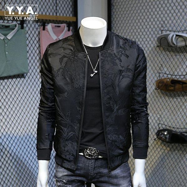 men's jackets men slim fit sports jacket spring stand collar floral black outerwear high street short zipper casual coat plus size 4xl, Black;brown
men's jackets men slim fit sports jacket spring stand collar floral black outerwear high street short zipper casual coat plus size 4xl, Black;brown