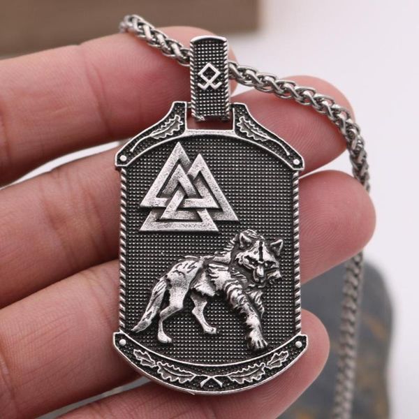 pendant necklaces odin rune valknut symbol wolf amulet talisman tree of life world wicca pagan viking pendants drop, Silver
pendant necklaces odin rune valknut symbol wolf amulet talisman tree of life world wicca pagan viking pendants drop, Silver