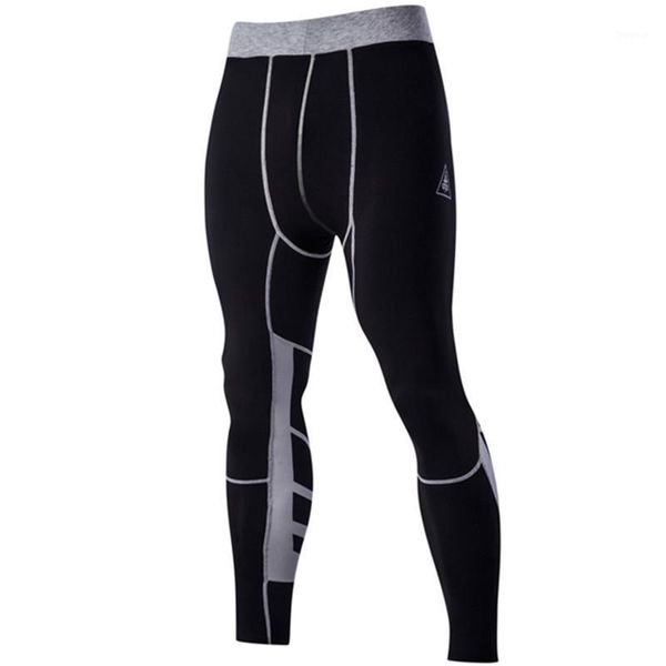 fashion men's casual sports perspiration color matching leggings / fitness quick-drying training trousers pants, Black
fashion men's casual sports perspiration color matching leggings / fitness quick-drying training trousers pants, Black
