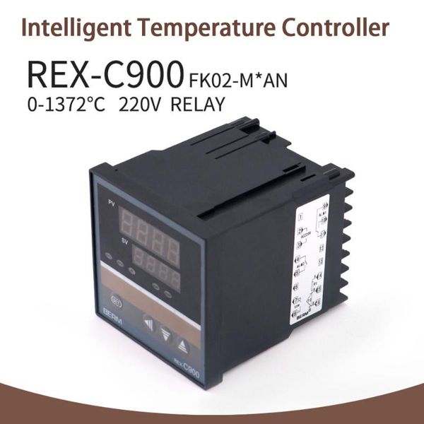 smart home control temperature controller digital display pid rex-c900man thermostat high precision ssr relay output switch
smart home control temperature controller digital display pid rex-c900man thermostat high precision ssr relay output switch