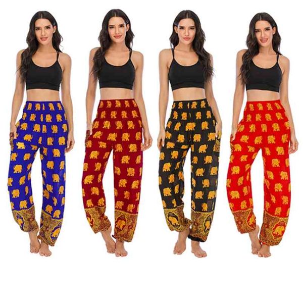 bohemia ladies golden elephant printed high waist pants thailand elastici jogger woman trouser summer thin harem 210604, Black;white
bohemia ladies golden elephant printed high waist pants thailand elastici jogger woman trouser summer thin harem 210604, Black;white