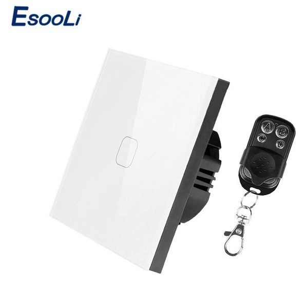 smart home control esooli eu standard touch switch 1/2 gang 1 way wall light touch,tempered glass panel waterproof lamp
smart home control esooli eu standard touch switch 1/2 gang 1 way wall light touch,tempered glass panel waterproof lamp