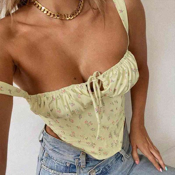 floral summer yellow womens tanks spaghetti straps boned bustier corset tight crop for sweet girls, White
floral summer yellow womens tanks spaghetti straps boned bustier corset tight crop for sweet girls, White