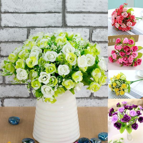 1 bouquet fresh artificial rose flowers 21 heads romantic diy fake silk floral for wedding party home decoration festival decor
1 bouquet fresh artificial rose flowers 21 heads romantic diy fake silk floral for wedding party home decoration festival decor