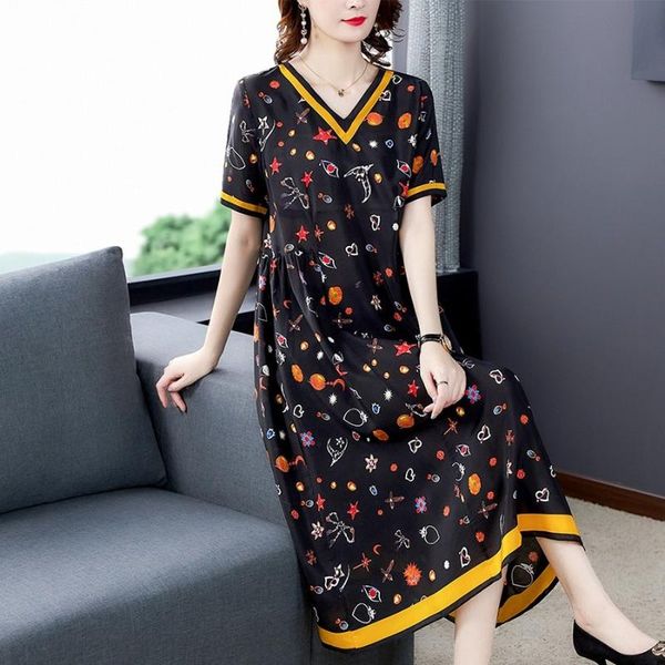 casual dresses female vintage black print mulberry silk midi 2021 summer 4xl plus size sundress elegant bodycon party runway vestidos, Black;gray
casual dresses female vintage black print mulberry silk midi 2021 summer 4xl plus size sundress elegant bodycon party runway vestidos, Black;gray