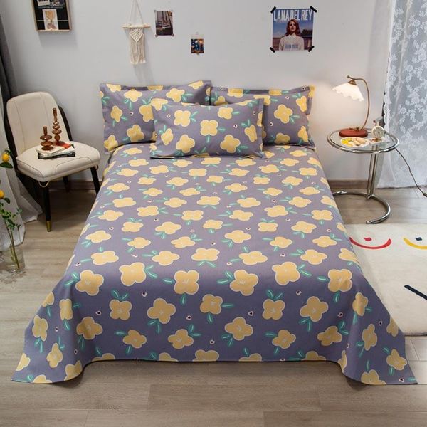 sheets & sets pure cotton printed bed sheet flower student girl college bedding mattress cover healthy skin-friendly double 150
sheets & sets pure cotton printed bed sheet flower student girl college bedding mattress cover healthy skin-friendly double 150