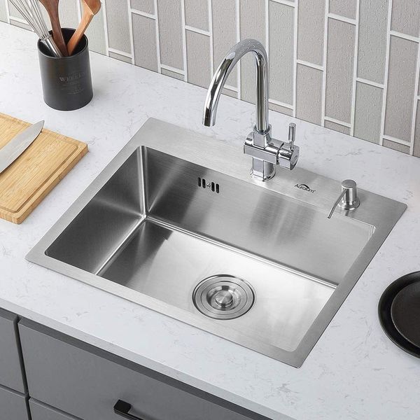 2021 new craft of stainless steel vegetables single slot kitchen sink with drain 55x45cm xjbm
2021 new craft of stainless steel vegetables single slot kitchen sink with drain 55x45cm xjbm