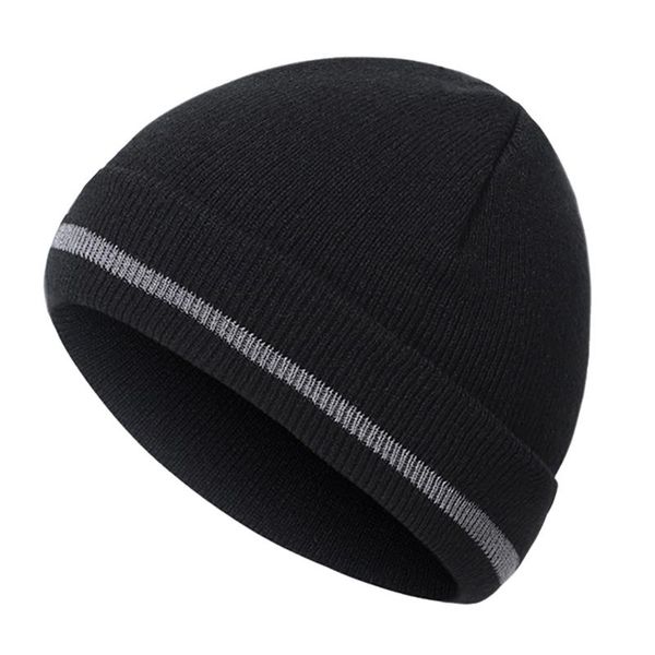 berets reflective striped knitted beanie hats soft winter warm men women skullies beanies for girl, Blue;gray
berets reflective striped knitted beanie hats soft winter warm men women skullies beanies for girl, Blue;gray