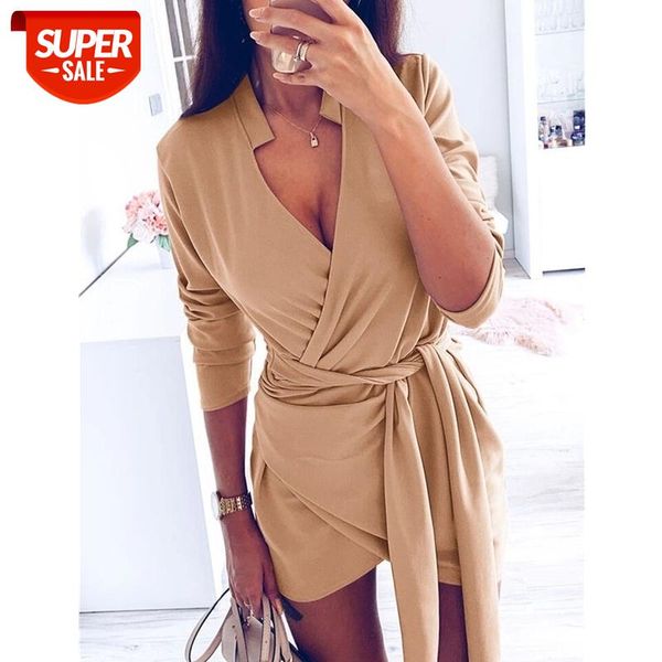 fashion women autumn bodycon ol mini dress elegant long sleeve v neck office lady wear ladies party club streetwear #kw69, Black;gray
fashion women autumn bodycon ol mini dress elegant long sleeve v neck office lady wear ladies party club streetwear #kw69, Black;gray