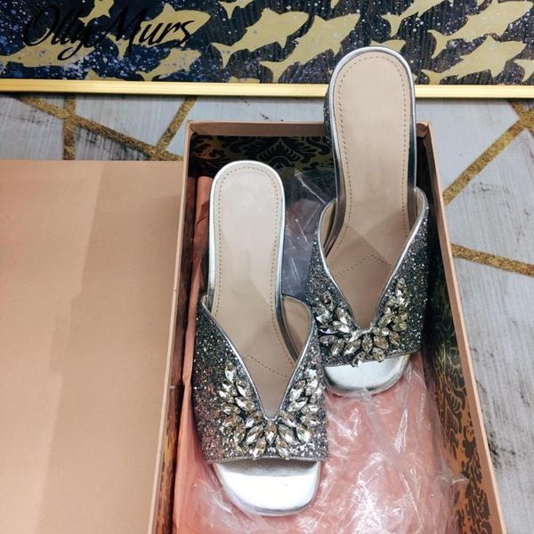 ollymurs slippers slippers woman crystal peep-toes med square heels peep-toes mules woman zapatos de mujer, Black
ollymurs slippers slippers woman crystal peep-toes med square heels peep-toes mules woman zapatos de mujer, Black