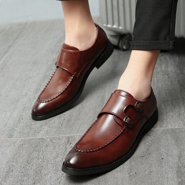 big size 6-13 shoes leather men shoes classic dark brown formal business wedding dress for men, Black
big size 6-13 shoes leather men shoes classic dark brown formal business wedding dress for men, Black