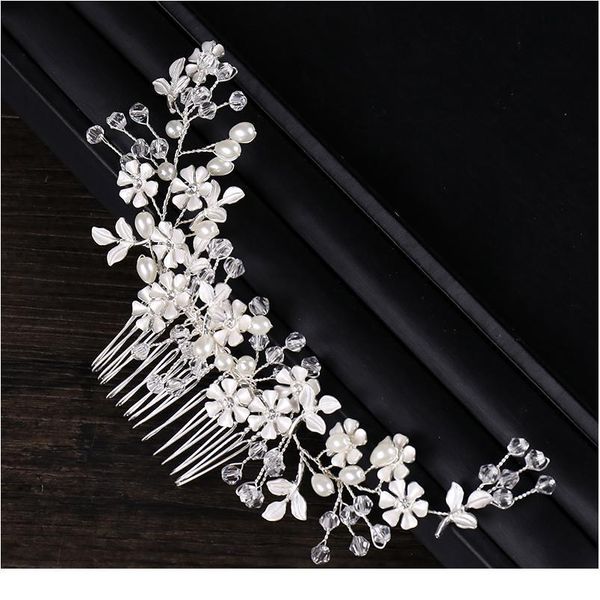 trendy silver color rhinestones leaf flower hair comb bridal hair accessories headpiece wedding hair ornaments women qyldgj
trendy silver color rhinestones leaf flower hair comb bridal hair accessories headpiece wedding hair ornaments women qyldgj
