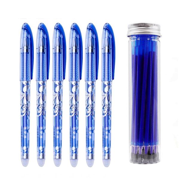 gel pens 27pcs/set erasable pen blue ink 0.5mm washable handle kawaii refill rods for school writing tools cute stationery
gel pens 27pcs/set erasable pen blue ink 0.5mm washable handle kawaii refill rods for school writing tools cute stationery