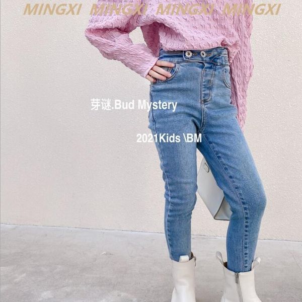 2021 new wholesale girls denim pants fashion spring girls jean pants 3-9t a53, Blue
2021 new wholesale girls denim pants fashion spring girls jean pants 3-9t a53, Blue