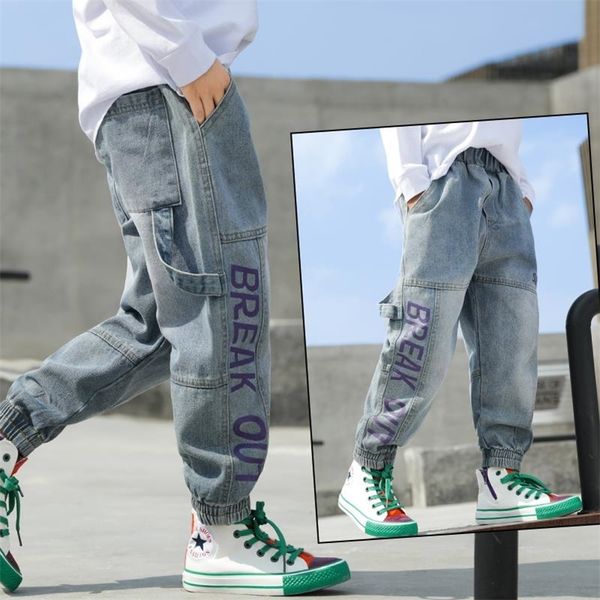 ins boys 4-13 years old cotton washed korean 4 pocket letters girls pants for baby girl jeans kids 210306, Blue
ins boys 4-13 years old cotton washed korean 4 pocket letters girls pants for baby girl jeans kids 210306, Blue
