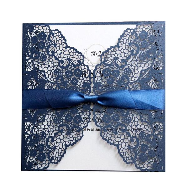 square laser cut wedding invitations cards with bowknot lace sleeve for quinceanera bridal shower birthday party wedding invites
square laser cut wedding invitations cards with bowknot lace sleeve for quinceanera bridal shower birthday party wedding invites