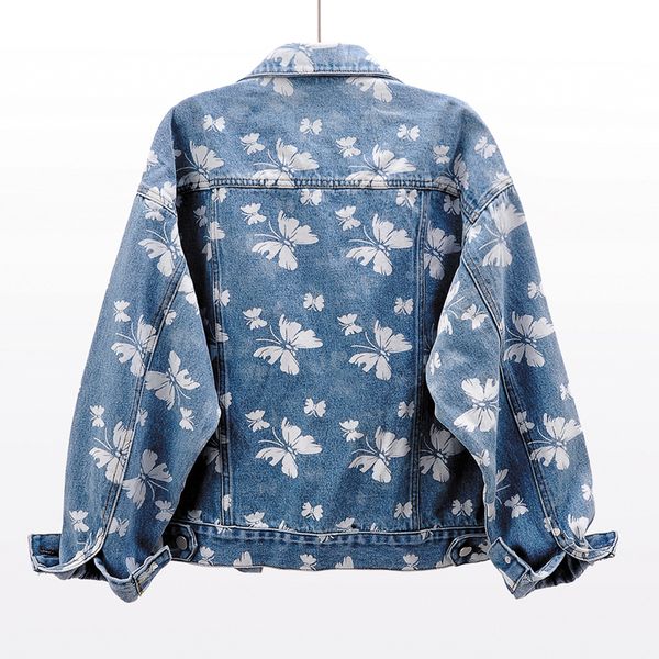 butterfly print short denim jacket women big size loose long sleeve jeans jackets coat 2021 spring fashion blue outerwear female 7e2q, Black;brown
butterfly print short denim jacket women big size loose long sleeve jeans jackets coat 2021 spring fashion blue outerwear female 7e2q, Black;brown