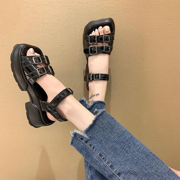 sandals heels muffins shoe female black platform summer 2021 women's square toe shoes woman block heel buckle casual
sandals heels muffins shoe female black platform summer 2021 women's square toe shoes woman block heel buckle casual