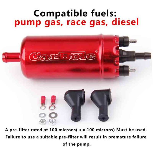 electric fuel pump 125psi 135 ltr/h oil transfer high pressure inline 0580464070
electric fuel pump 125psi 135 ltr/h oil transfer high pressure inline 0580464070