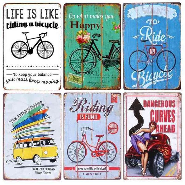 ride bicycle retro metal tin signs bar home decor wall posters pub decoration beer plates life is like riding plaque n099
ride bicycle retro metal tin signs bar home decor wall posters pub decoration beer plates life is like riding plaque n099