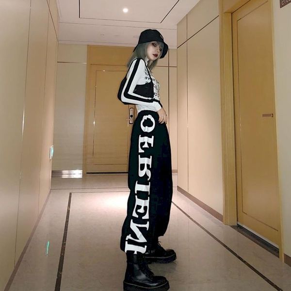 women's pants & capris pants big size thin sweat loose korean printing sweat standing guard bouquet wild casual will spring h7jk, Black;white
women's pants & capris pants big size thin sweat loose korean printing sweat standing guard bouquet wild casual will spring h7jk, Black;white