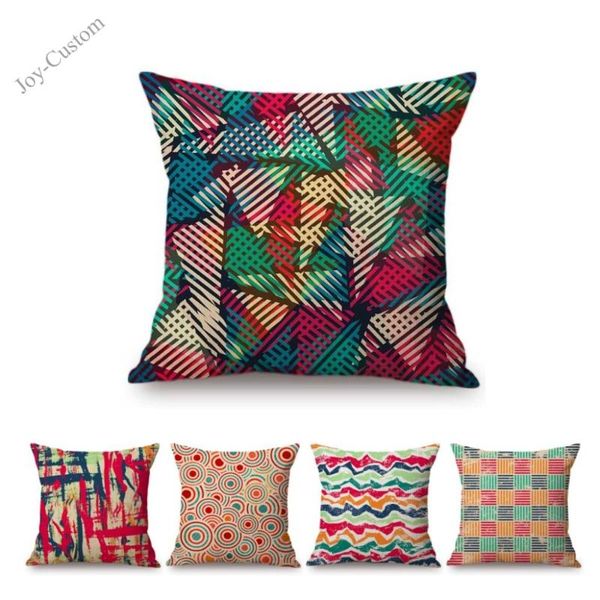 18" colorful geometric stars circle waves art vintage graffiti home decorative sofa throw pillow case cotton linen cushion cover
18" colorful geometric stars circle waves art vintage graffiti home decorative sofa throw pillow case cotton linen cushion cover