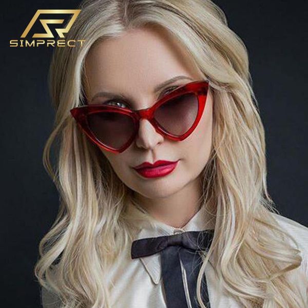 sunglasses simprect cat eye women 2021 fashion retro oversized sun glasses vintage brand designer shades for gafas de sol, White;black
sunglasses simprect cat eye women 2021 fashion retro oversized sun glasses vintage brand designer shades for gafas de sol, White;black